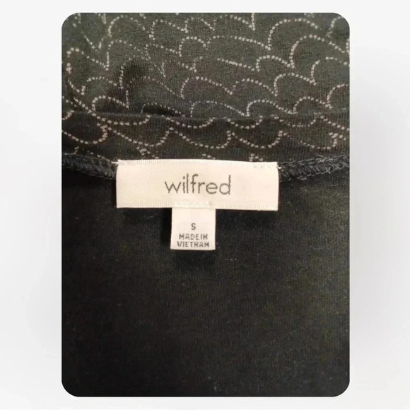 Aritzia Wilfred  Free Kati Long Sleeves Top Back Split Size Small - Picture 9 of 10